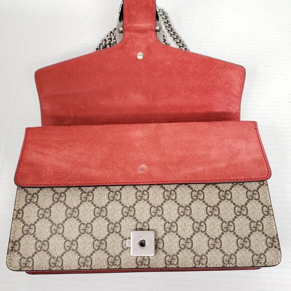 GUCCI Dionysus Medium GG Canvas Shoulder Bag 723-100725 - Picture 8 of 15